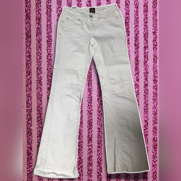 Women's white jeans - Picture 3 of 7